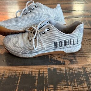 NOBULL White and Gray Training Sneakers